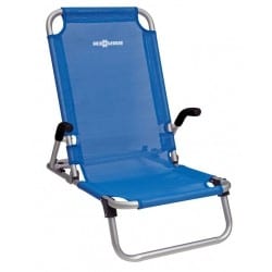 Brunner Aloha - krzesło plażowe składane niebieskie