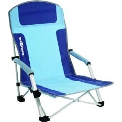 Brunner Bula - krzesło plażowe składane niebieskie