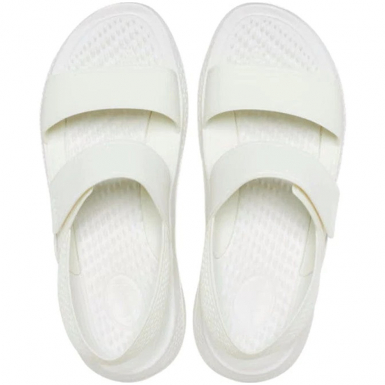 Sandały damskie Crocs Literide 360 białe 206711 1CN