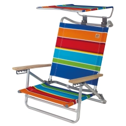 Krzesło plażowe z daszkiem Mediterrane - EuroTrail
