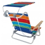 Krzesło plażowe z daszkiem Mediterrane - Euro Trail-2290430