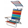 Krzesło plażowe z daszkiem Mediterrane - Euro Trail