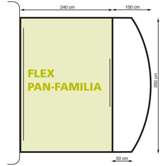 EuroTrail Przedsionek do Hymer Pan Familia Flex 3