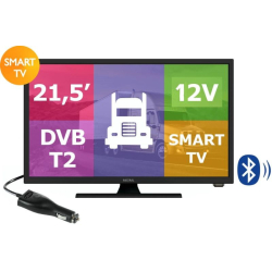 Telewizor samochodowy LED TV SMART 22" 12 V / 24 V - Mistral