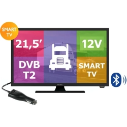 Telewizor samochodowy LED TV SMART 22" 12 V / 24 V - Mistral