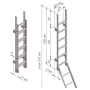 Drabinka składana podwójna Ladder DeLuxe 11 Steps - Thule