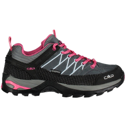 Buty trekkingowe damskie CMP Rigel Low WP szaro-czarno-różowe 3Q13246103Q-2332642