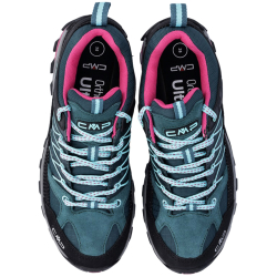 Buty trekkingowe damskie CMP Rigel Low WP niebiesko-czarno-różowe 3Q5445616NN