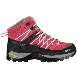 Buty trekkingowe damskie CMP Rigel Mid WP różowo-czarne 3Q1294616HL-2332608