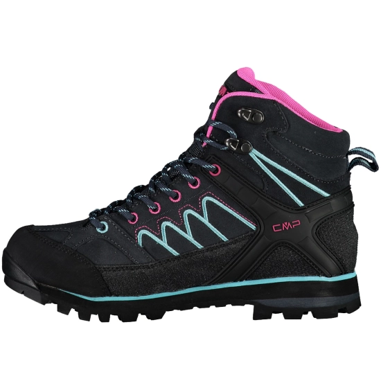 Buty trekkingowe damskie CMP Moon Mid WP szaro-różowo-błękitne 31Q479633UL-2332585