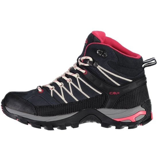 Buty trekkingowe damskie CMP Rigel Mid WP szaro-czarno-różowe 3Q1294676UC-2332617