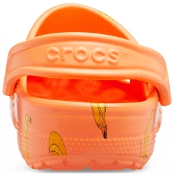 Crocs Classic Vacay Vibes Clog pomarańczowe 206375 801
