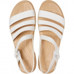 Crocs sandały damskie Tulum Sandal W perłowy 206107 1CQ