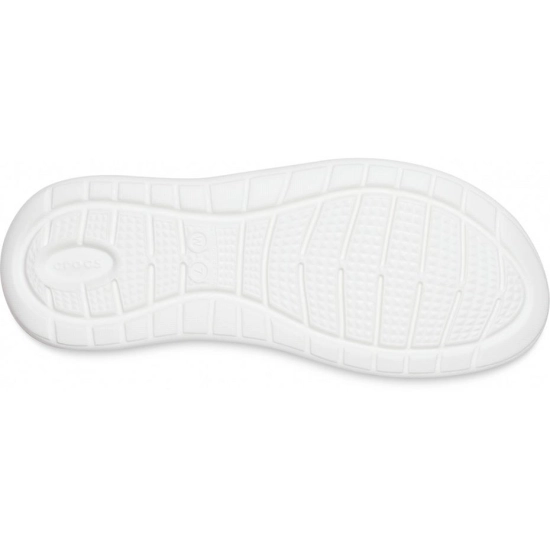Crocs sandały LiteRide Stretch Sandal W jasnoszaro-białe 206081 00J-1177223