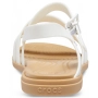 Crocs sandały damskie Tulum Sandal W perłowy 206107 1CQ-1177234