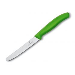 Nóż Victorinox do pomidorów, zaokr, ząbki zielony-1468948