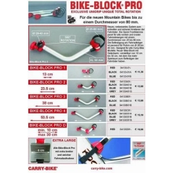 Uchwyt rowerowy - Bike-Block PRO 2 Black Fiamma-204088