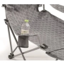 Krzesło kempingowe z podnóżkiem Windsor Hills Silver - Outwell-213175