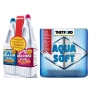 Zestaw płynów Aqua Kem Blue 1.5l   Aqua Rinse Plus 1.5L   Papier Toaletowy Aqua Soft 4 Thetford-216404