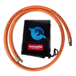 Wąż gazowy z reduktorem 30 mbar do grilla Campingaz 150 cm - NomadiQ-2418960
