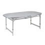 Stół z odczepianymi nogami aluminium 150x80cm Bo Camp-477340