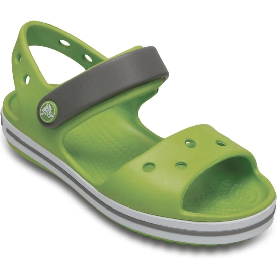 Crocs Crocband Sandal Kids zielono szare 12856 3K9-581699