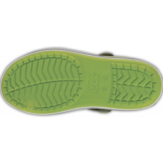 Crocs Crocband Sandal Kids zielono szare 12856 3K9-581702