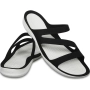 Crocs Swiftwater Sandal W czarno białe 203998 066-581778