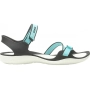 Crocs Swiftwater Webbing Sandal W niebiesko biały 204804 4DY-581789