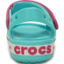 Crocs Crocband Sandal Kids turkusowo różowy 12856 4FV-581919