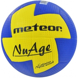 Piłka ręczna Meteor Nu Age JUNIOR 1 niebiesko żółta 4063