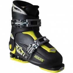 Buty narciarskie Roces Idea Up czarno-limonkowe JUNIOR 450491 18-808220