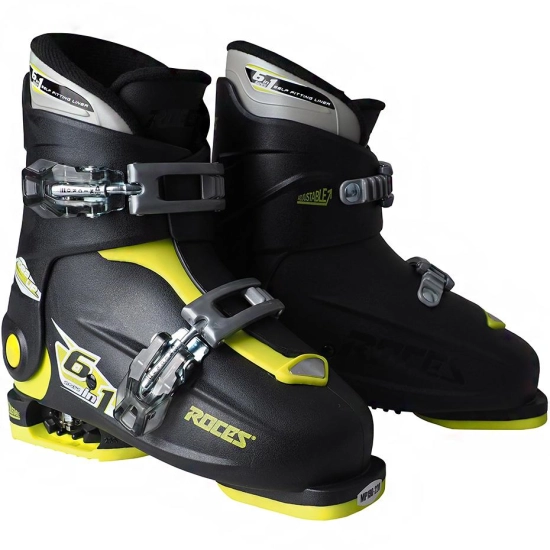 Buty narciarskie Roces Idea Up czarno-limonkowe JUNIOR 450491 18-808222