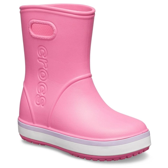 Crocs Crocband Rain Boot Kids różowe 205827 6QM-932500
